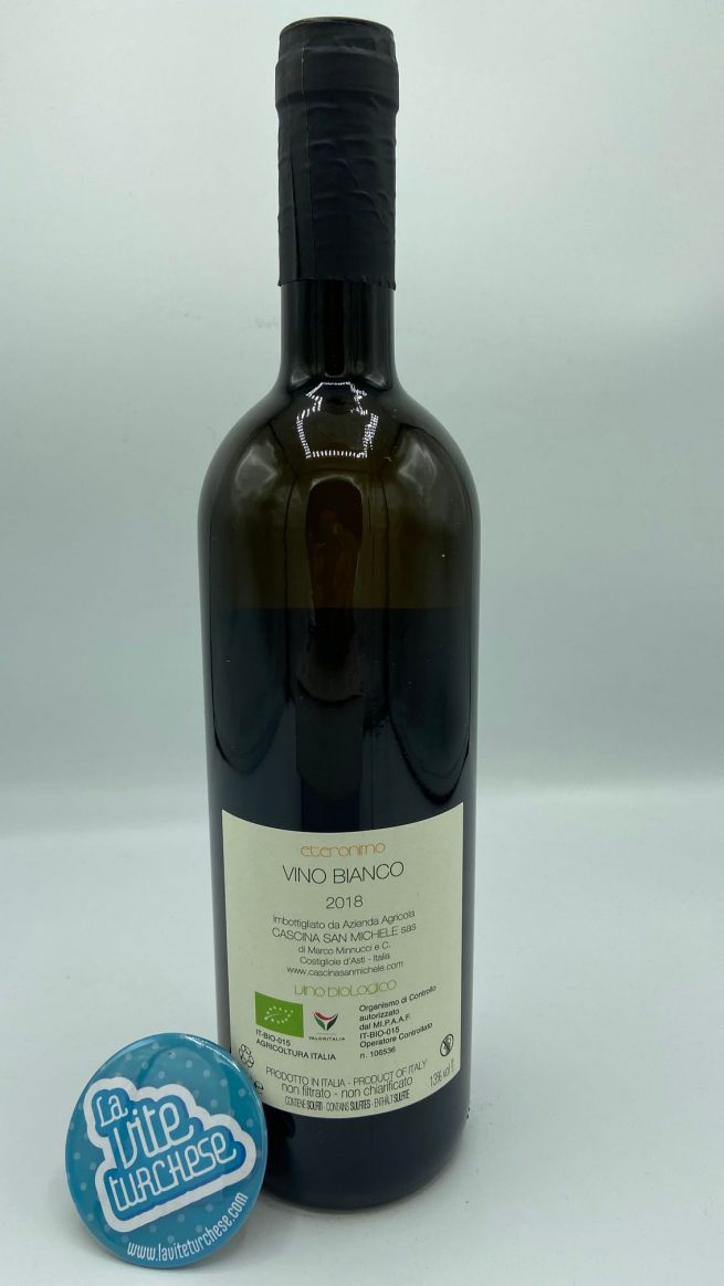Tenuta San Michele – Eteronimo Vino Bianco – 2018 - back