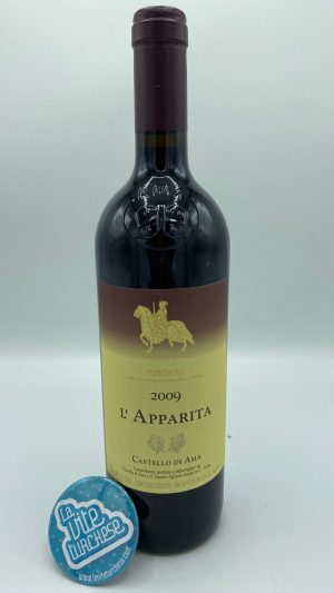 Tuscan red wine IGT fine craftsmanship limited production produced only in the best years produced with Merlot grapes perfect with game