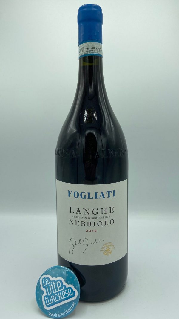 Red wine langhe nebbiolo fine craftsmanship limited production small company first vintage produced with grapes nebbiolo perfect with game