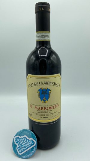 Brunello di Montalcino DOCG red wine fine traditional craftsmanship limited production produced only in the best years reserve produced only with sangiovese grapes perfect with grilled meat