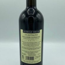 Michele Satta – I Castagni Bolgheri Superiore – 2015 - back Michele Satta – I Castagni Bolgheri Superiore – 2015 - back