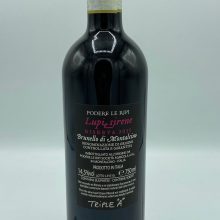 Brunello di Montalcino red wine Montalcino 100% sangiovese grape