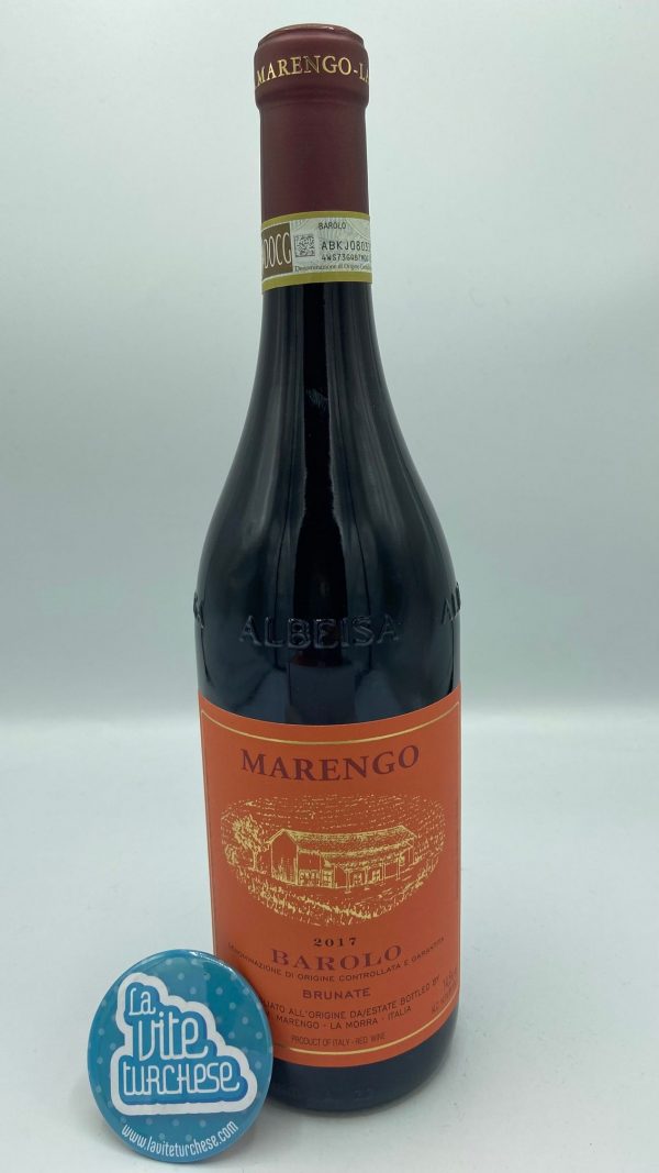 Mario Marengo - Barolo Brunate prodotto nell'omonima vigna tra Barolo e La Morra con piante di 80 anni, affinato due anni in barrique.