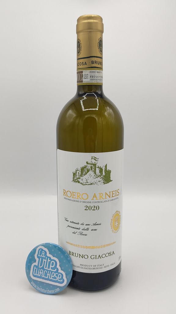 Bruno Giacosa – Roero Arneis prodotto nelle migliori parcelle nel Roero, vinificato in vasche di acciaio inex.