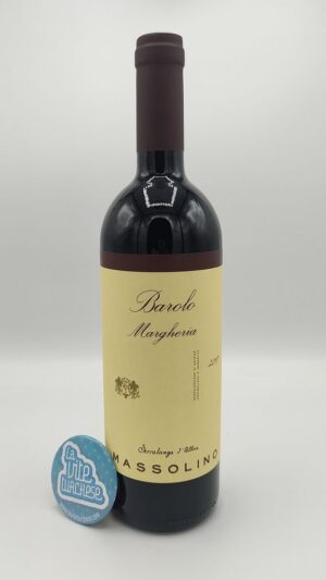Massolino - Barolo Margheria produced in the vineyard of the same name located in Serralunga, aged for 3 years in large oak barrels.