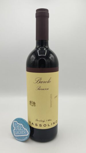 Massolino - Barolo Parussi the winery's only vineyard located in Castiglione Falletto, vinified for 3 years in oak barrels.