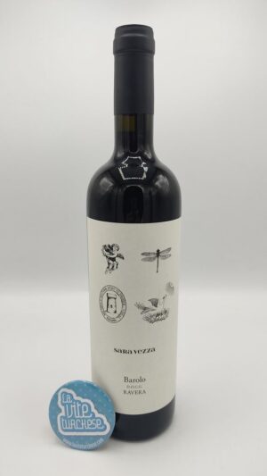 Sara Vezza - Barolo Ravera prodotto nell'omonima vigna di Novello, vinificato in botti grandi e vasi di porcellana.