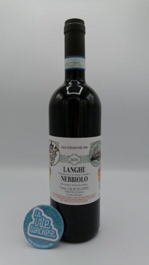 Burlotto - Langhe Nebbiolo vinified in steel tanks and aged for one year in wooden barrels.