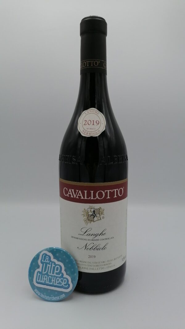 Cavallotto - Langhe Nebbiolo made from the same vines for the production of Barolo in the Bricco Boschis vineyard.