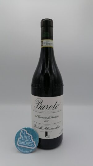 Fratelli Alessandria - Barolo del Comune di Verduno produced from multiple vineyards in the Verduno area, vinified in large barrels.