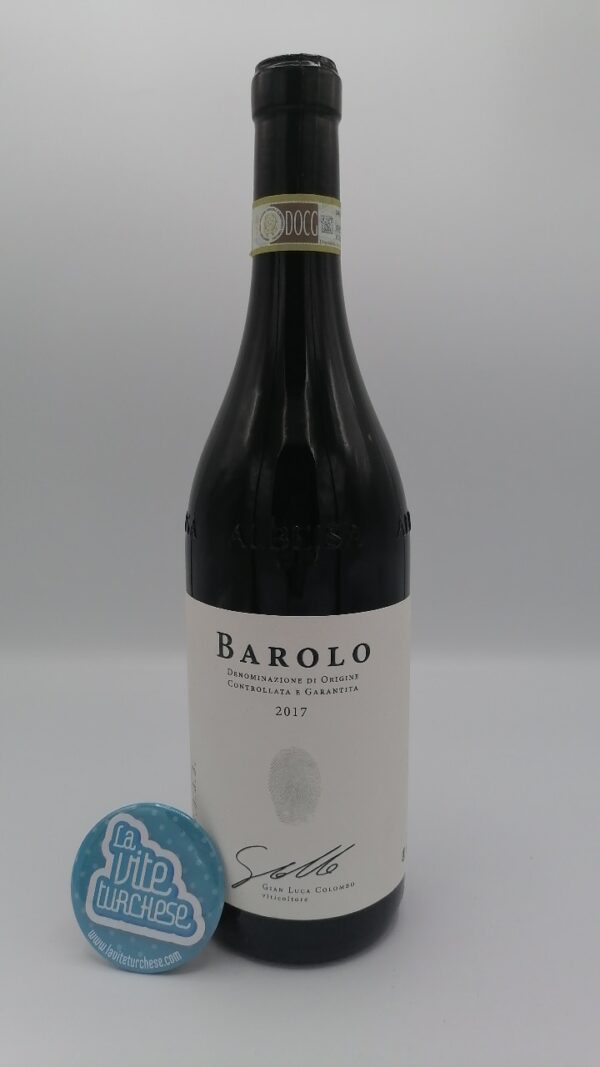 Gian Luca Colombo - Barolo prodotto con diverse micro parcelle situate tra Monforte, Roddi e La Morra. 2500 bottiglie prodotte.