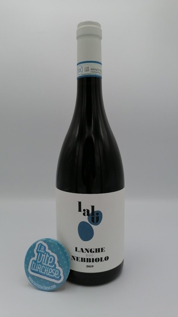 Lalu' - Langhe Nebbiolo DOC produced from two micro pieces of vineyard located between Monforte and La Morra, limited production of 3000 bottles.