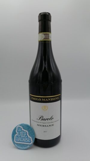 Paolo Manzone - Barolo Meriame produced in the vineyard of the same name located in Serralunga d'Alba with 65-year-old vines.