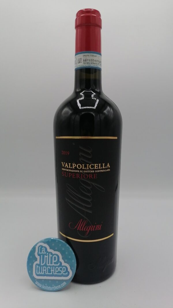 Allegrini - Valpolicella Superiore is aged for 12 months inside barriques and large oak barrels.