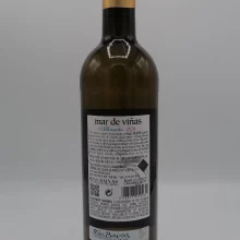 Adegas Gran Vinum - Mar de Viñas Albariño - 2020 - back Adegas Gran Vinum - Mar de Viñas Albariño produced in Rias Baixa in spain with vineyards facing the Atlantic Ocean.