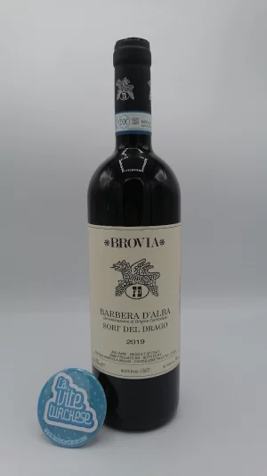 Brovia - Barbera d'Alba Sori' del Drago made from 40-year-old vines in Castiglione Falletto, vinified in steel tanks.
