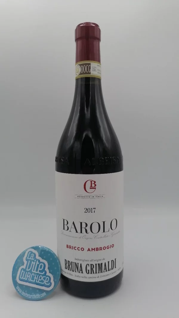 Bruna Grimaldi - Barolo Bricco Ambrogio single vineyard located in Roddi in the Langhe region famous for its sandy soils.