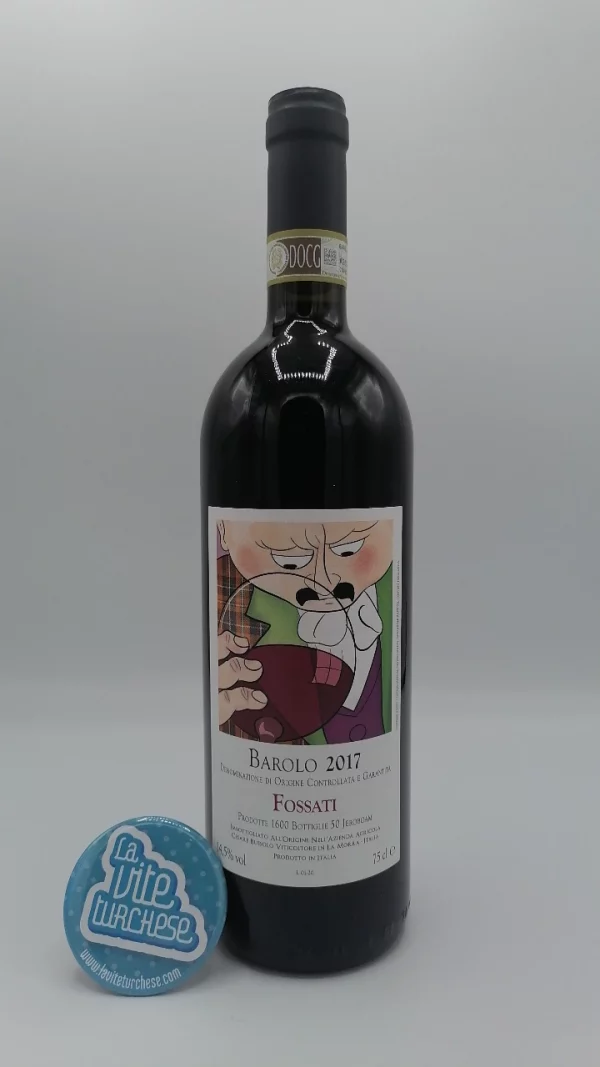 Cesare Bussolo – Barolo Fossati prodotto nell'omonima vigna situata a La Morra con basse rese e alta qualità. 1650 bottiglie.