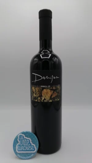 Damijan Podversic - Prelit Rosso Venezia Giulia produced in Collio in Friuli Venezia Giulia from Merlot and Cabernet Sauvignon grapes.