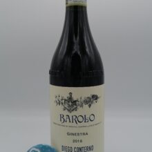 Diego Conterno - Barolo Ginestra - 2016 Diego Conterno – Barolo Ginestra prodotto nell'omonima vigna situata a Monforte d'Alba, messo in commercio dopo 5 anni di invecchiamento.