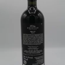 El Hijo Prodigo - Malbec Riserva - 2017 - back