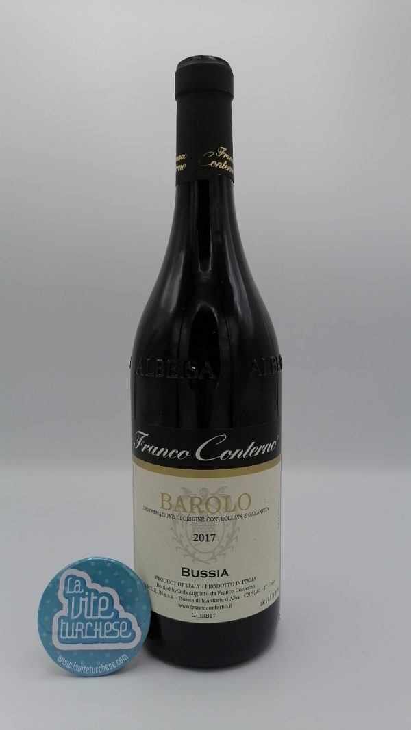 Franco Conterno - Barolo Bussia produced in the vineyard of the same name located in Monforte d'Alba famous for its clay soils.