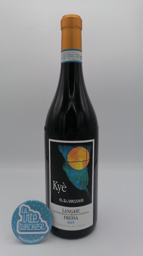 G.D. Vajra - Langhe Freisa Kyè, a native Piedmontese grape variety produced in the Bricco delle Viole vineyard in La Morra.