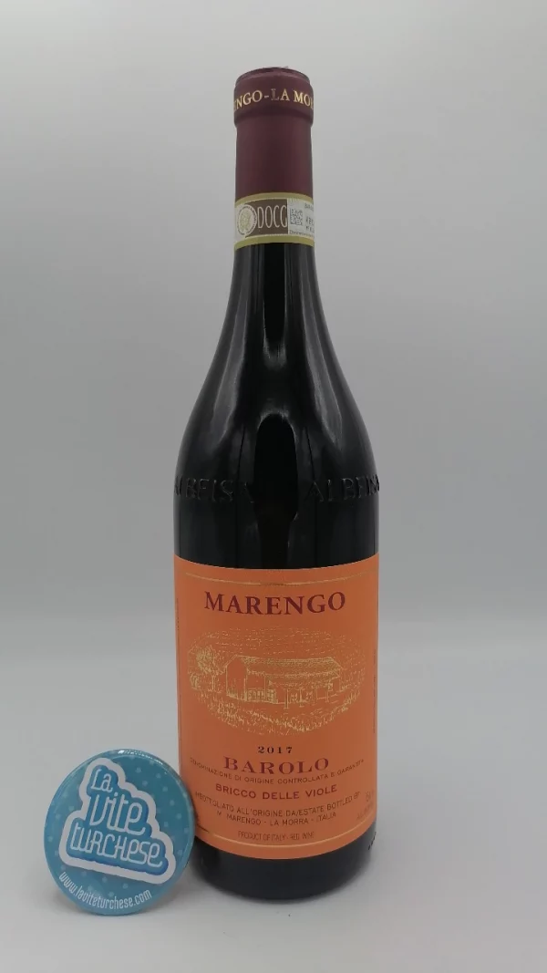 Mario Marengo - Barolo Bricco delle Viole produced in the cru of the same name located in the village of Barolo, considered one of the highest vineyards.