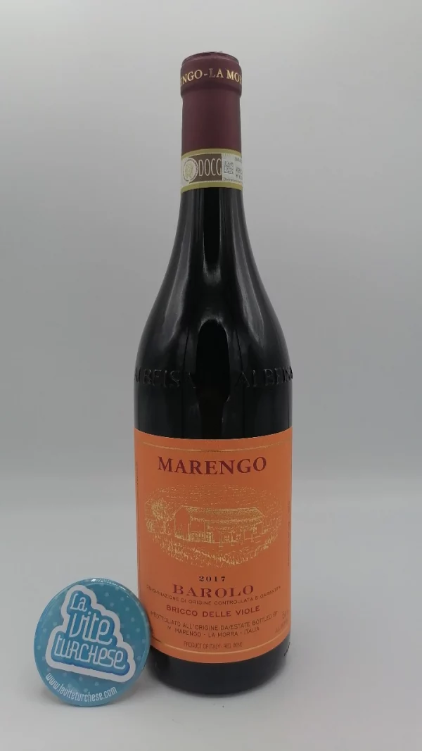 Mario Marengo – Barolo Bricco delle Viole prodotto nell'omonimo cru situato nel paese di Barolo, considerato una delle vigne più alte.