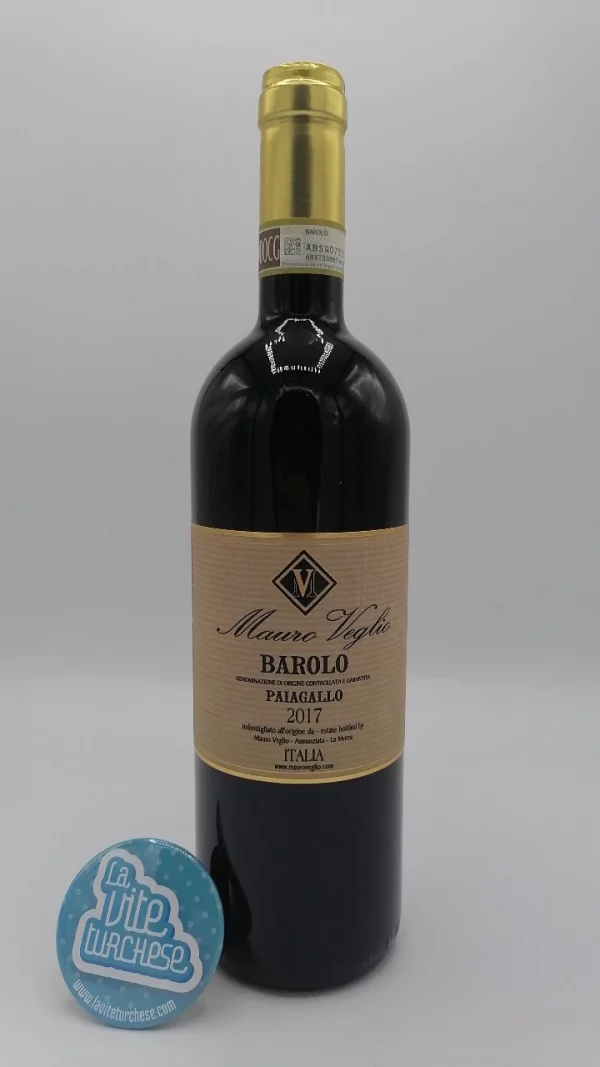 Mauro Veglio - Barolo Paiagallo produced in the vineyard of the same name located in Barolo, first produced in 2016.