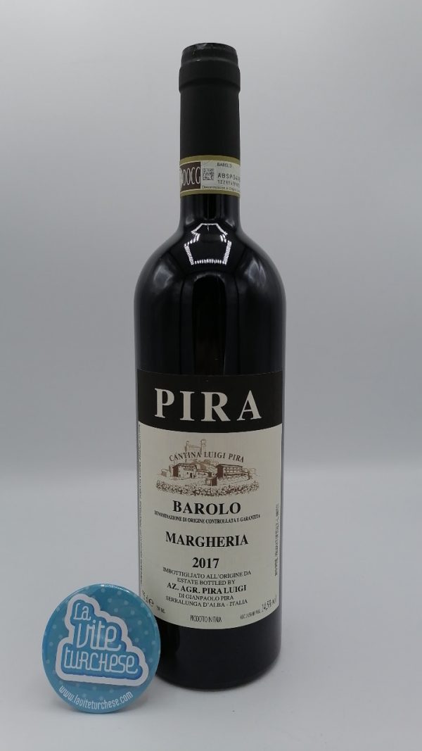 Luigi Pira - Barolo Margheria produced in the vineyard of the same name located in Serralunga, aged in medium-large barrels for 2 years.