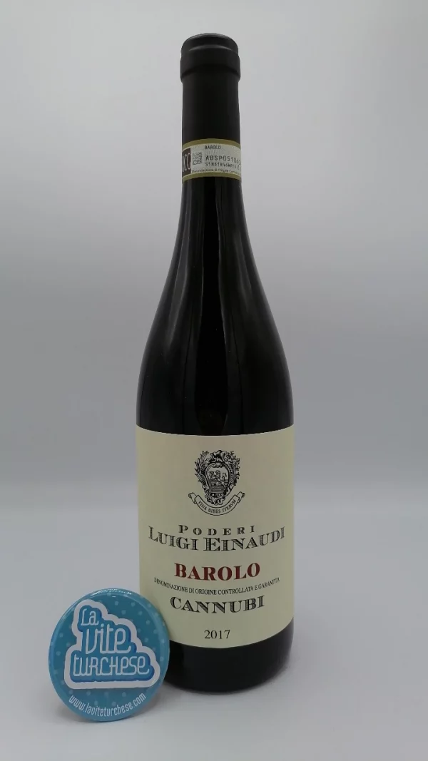 Poderi Luigi Einaudi - Barolo Cannubi produced in one of the most important vineyards in the entire Barolo appellation.