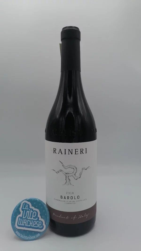 Raineri - Barolo DOCG classified as the winery's entry-level Barolo with a blend of several vineyards in the village of Monforte d'Alba.