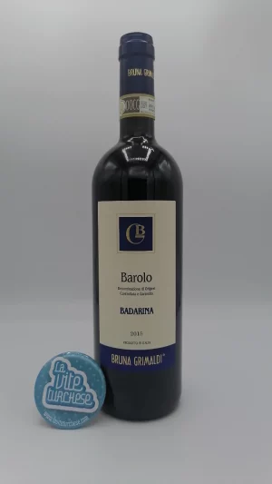 Bruna Grimaldi - Barolo Badarina produced in the homonym single vineyard located in the village of Serralunga d'Alba.