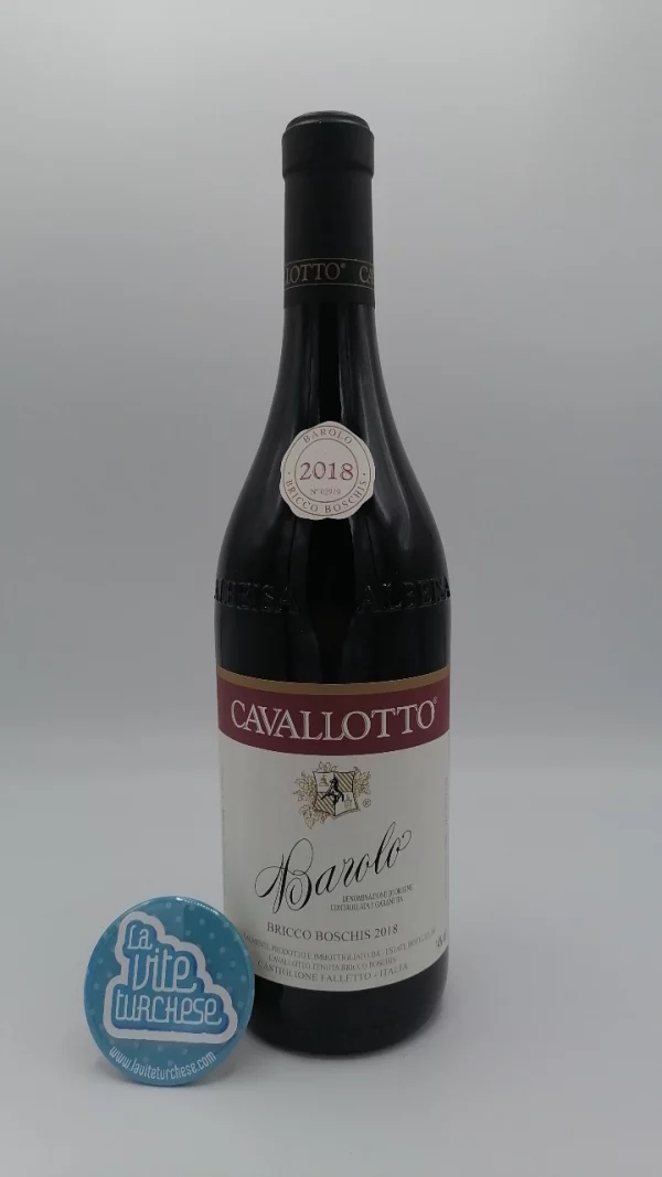 Cavallotto - Barolo Bricco Boschis proviene dall'omonima vigna situata nel comune di Castiglione Falletto nelle Langhe, Unesco.