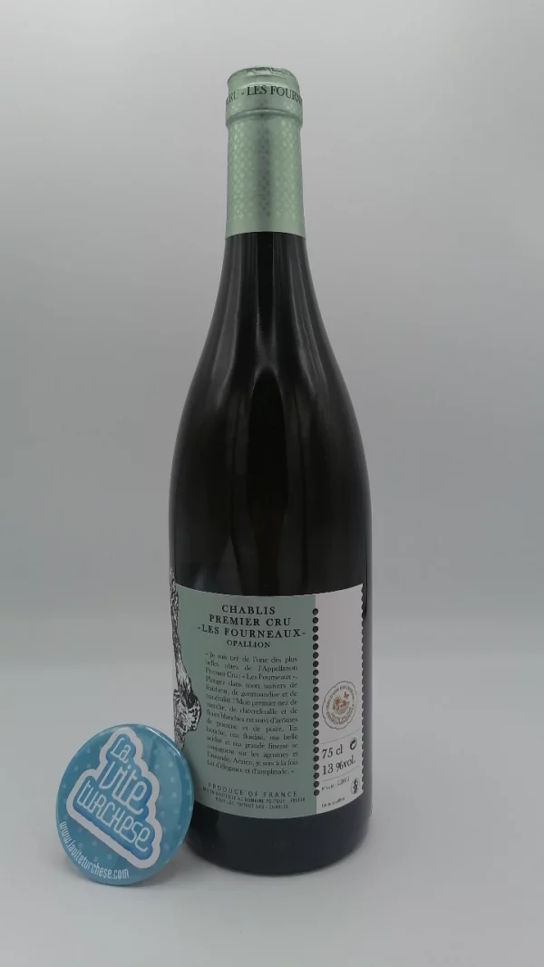 L&C Poitout – Chablis Premier Cru Les Fourneaux – 2020 - back.jpg L&C Poitout - Chablis Premier Cru Les Fourneaux made from Chardonnay grapes with 20-year-old vines and vinified in steel tanks.