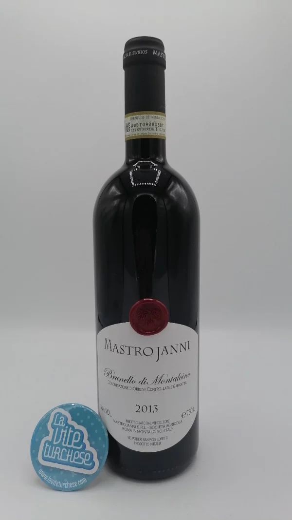 Mastrojanni - Brunello di Montalcino produced by one of the history-making wineries in Tuscany in 1970, traditional style.