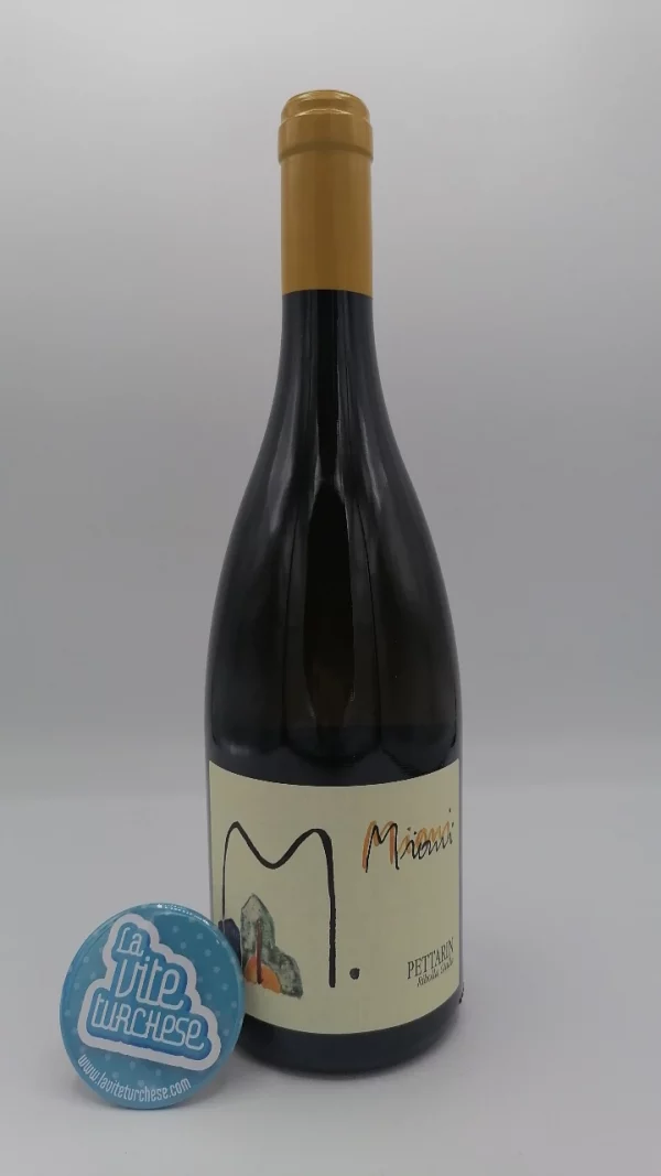 Miani - Ribolla Gialla Pettarin produced in Friuli Venezia Giulia with vinification only in used barriques.
