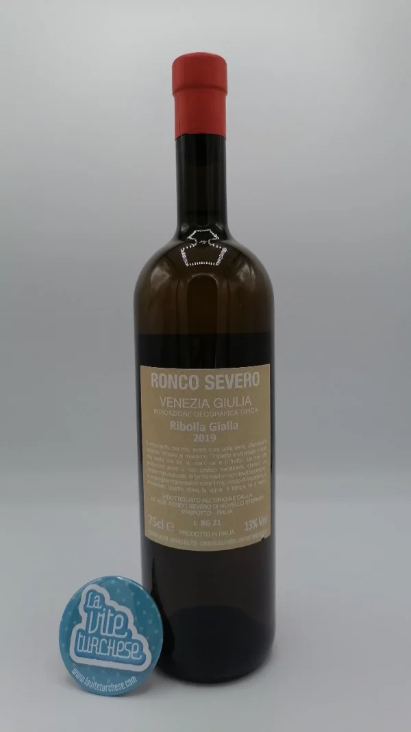 Ronco Severo – Pinot Grigio prodotto a Prepotto in Friuli Venezia e Giulia, con una vinificazione a lungo contatto con le bucce.