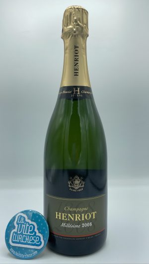 Henriot – Champagne Brut Millésime prodotto nel 2008 con vigne premier e grand cru con uve Pinot Nero e Chardonnay.