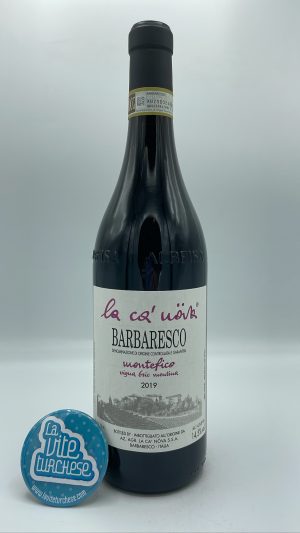 La Ca' Nova – Barbaresco Montefico vigna Bric Mentina prodotto nell'omonima vigna situata a Barbaresco con 18 mesi di affinamento in rovere.