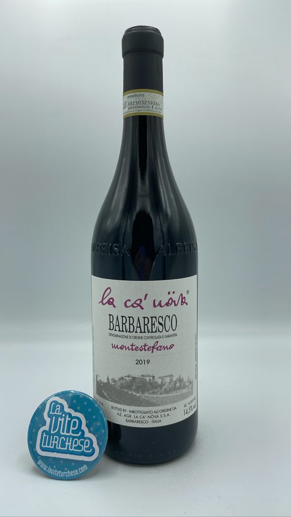 La Ca' Nova – Barbaresco Montestefano prodotto nell'omonima vigna situata a Barbaresco vinificato in botti di rovere per 18 mesi.
