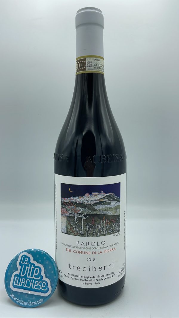 Trediberri - Barolo dal Comune di La Morra produced from several vineyards in La Morra, the only Barolo in the 2018 vintage.