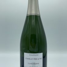 Charlot Père et Fils – Champagne Cuvée Réserve Brut Nature - Back Charlot Père et Fils - Champagne Cuvée Réserve Brut Nature produced in the Marne Valley from Pinot Meunier and Chardonnay grapes.