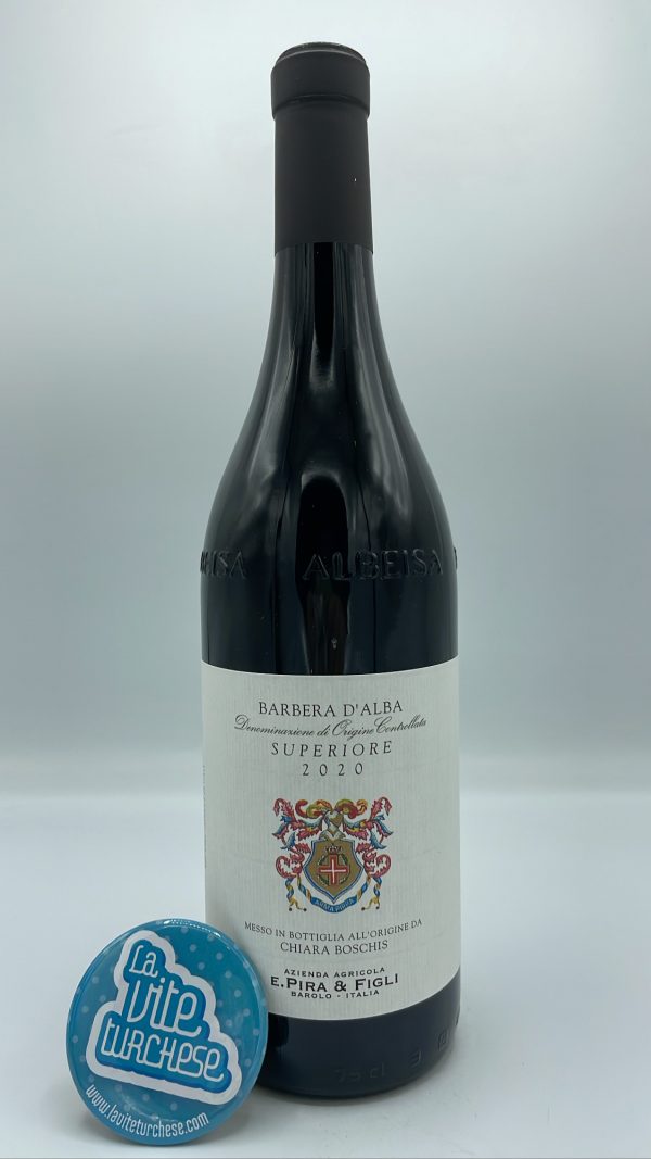 Chiara Boschis - Barbera d'Alba superiore produced between the commune of Monforte and Serralunga, vinified for 16 months in barrique.
