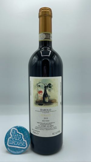 Claudio Alario - Barolo Sor.ano produced in the vineyard of the same name in Serralunga d'Alba, in only 7000 bottles, aged in barriques.