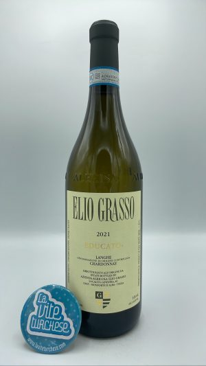 Elio Grasso - Langhe Chardonnay Educato produced from 30-year-old plants in the village of Monforte in the Ginestra vineyard.