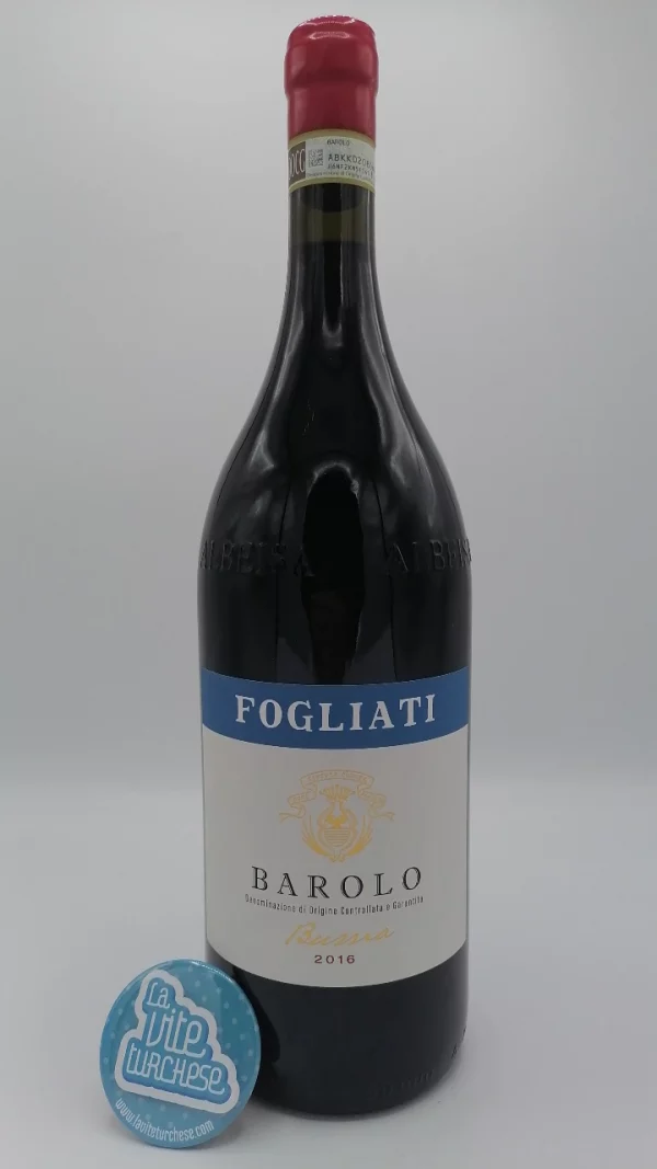 Fogliati - Barolo Bussia produced in a limited number of bottles in the vineyard of the same name in Monforte, magnum size.