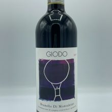 Giodo - Brunello di Montalcino produced in only 12000 bottles with 30 months of aging in barrique, large barrel and cement tanks.