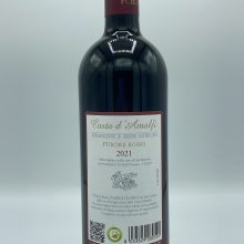 Marisa Cuomo – Furore Costa d'Amalfi Rosso – 2021 - Back Marisa Cuomo – Furore Costa d'Amalfi Rosso prodotto con uva Piedirosso e Aglianico in costiera amalfitana, vinificato per 6 mesi in barrique.